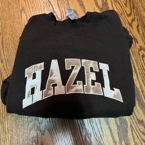 Brown cow hazel hoodie size medium